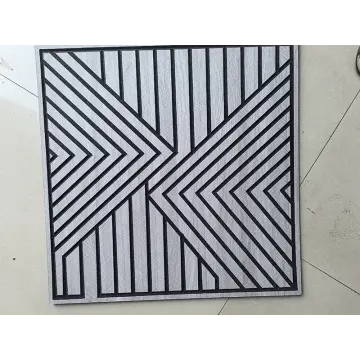 Cross-border supply of polyester fiber sound-absorbing panels, self-adhesive sound-absorbing panels for piano room and drum room with adhesive backing