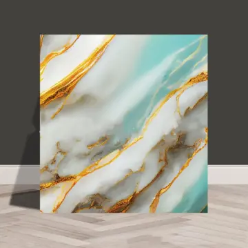 Heat Resistant Wall Paper Home Decoration Marble Sticker Luxury Bathroom Tiles Adhesive Foam Wall Stickers Wallpaper Rolls