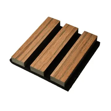 Custom polyester fiber sound-absorbing board veneer grille sound insulation board decorative background wall foreign trade cross-border source factory