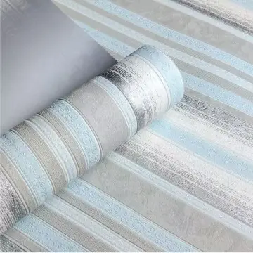 European Style 3D Embossing Wallpaper Sticker for Stylish Wall Decoration