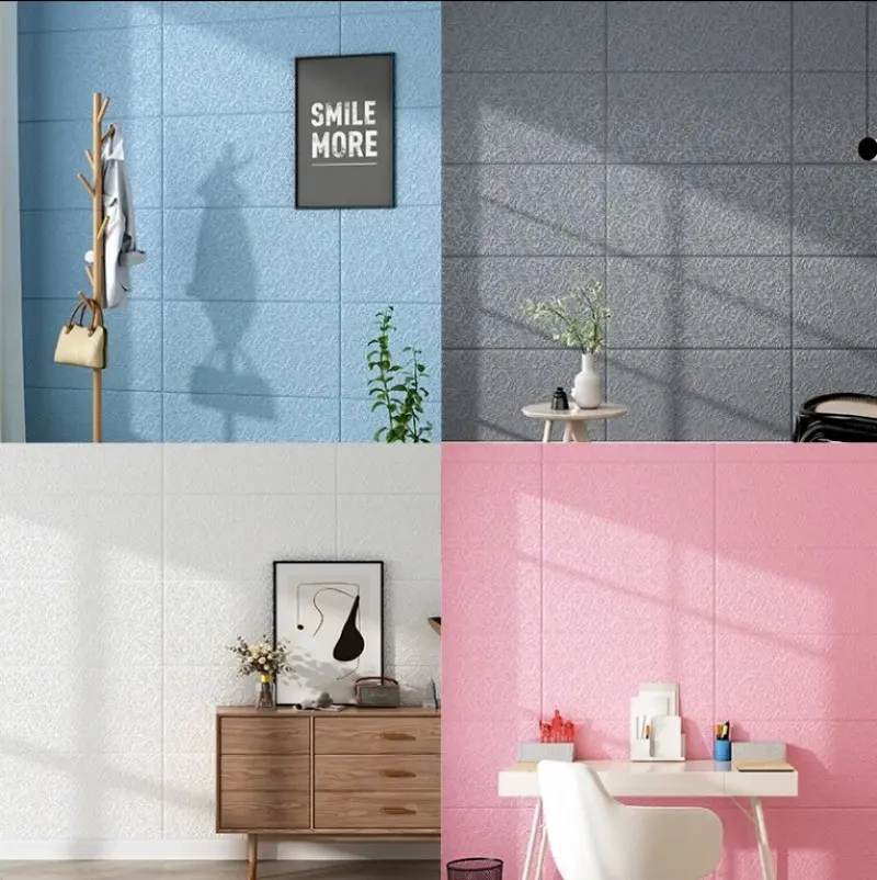 LinenDiatomite Self-Adhesive Wall Stickers (8)