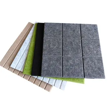 Polyester Fiber Sound-Absorbing Board Cotton Kindergarten Ktv Conference Room Piano Room Movie Fire Retardant Acoustic Cotton