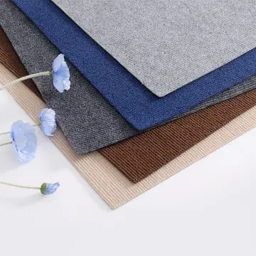 Home Office Self-Adhesive Carpet Pattern Floor Stickers Plastic Flooring for Living Room Decor Splicing