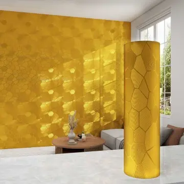 Self-adhesive Metal Texture Wall Stickers for Cross-border Factories – Ideal for Room Decoration, Home Renovation & Wall Covering