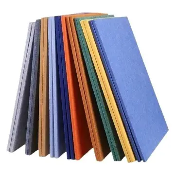Polyester Fiber Sound-Absorbing Board Cotton Kindergarten Ktv Conference Room Piano Room Movie Fire Retardant Acoustic Cotton