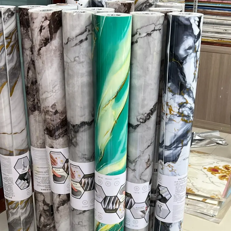 Foam Marble Self-Adhesive Wallpaper (12)