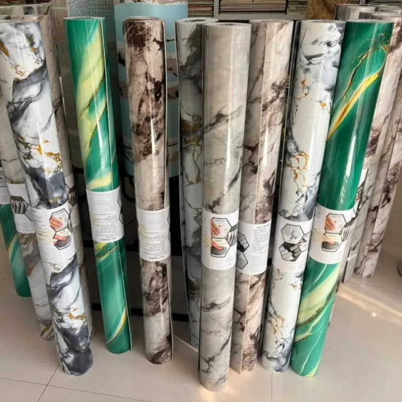 Foam Marble Self-Adhesive Wallpaper (10)