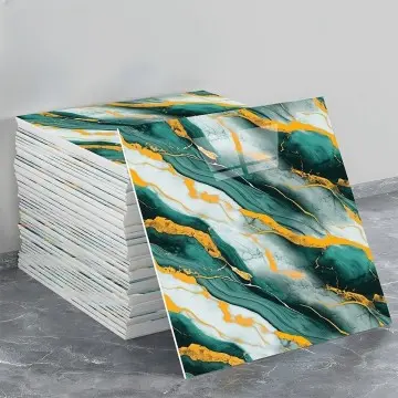 Peel and Stick Waterproof Self Adhesive 3d Foam Wall Tile Wallpaper Exterior Tiles Wall Stickers Tiles Home Decor